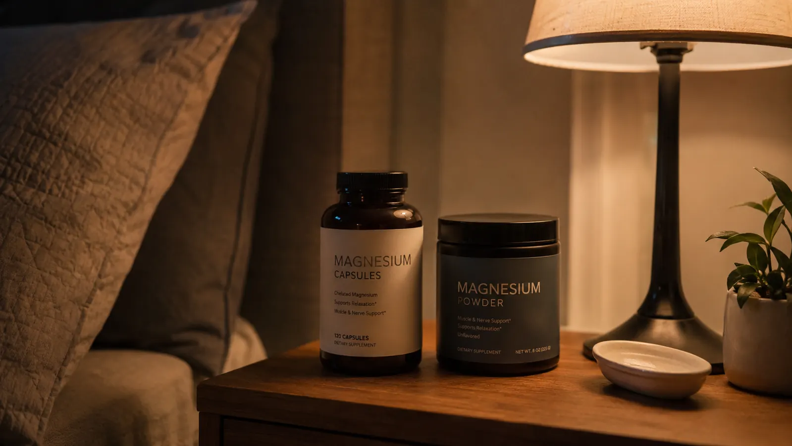 Pure Encapsulations Magnesium Glycinate vs Natural Calm Powder: Which Helps Sleep More?